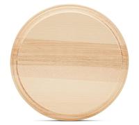 Round Wooden Discs 5 inch, Pack of 4 Unfinished Wood Coasters for Crafts, Modern Coasters, Wood Rounds for Crafts, by Woodpeckers