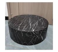 Round Wooden Pedestal Display Base for Wedding Dessert Table & Office - 15.7x15.7in Black Column Stand Ideal for Figurines & Decorative Items