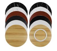 Round Wooden Serving Tray 100 cm (40 in) Sturdy Base Soft & Silent Rotation Ideal for Dining Table Perfect for Entertaining & Sharing