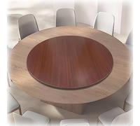 Round Wooden Serving TrayDining Table 50100 cm Quiet Rolling Lazy Susan Easy Food Serving Elegant CenterpieceHome and Parties