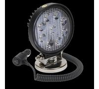 Sealey Round Work Light with Magnetic Base 27W LED