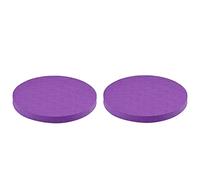Round Yoga Knee Mat,Yoga Knee Pads - Thick Pilates Elbow Plank Kneeling Mat, Soft Round Extra Exercise Balance Cushion, Cushioned Foam Mats, Portable for Knees Hand Head Wrists A/a