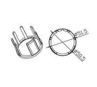 Round Z.F. 54 x 0.5 mm Came 001YK5116