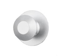 Round Zinc Alloy Cabinet Knob Single Hole Drawer Pull Handle For Kitchen Bedroom Furniture In Silver Gold Black And Grey Finish(silver)