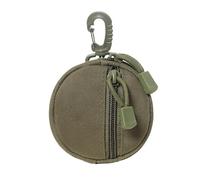 Round Zippers with Fast Detach Clip for Hiking Essentials Round Design Secure Hook Holder Fast Release Organizers Bag with Circular Shape Zippers