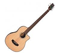 Roundback Electro Acoustic 5 String Bass by Gear4music - Nearly New
