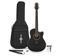 Roundback Electro Acoustic Guitar by Gear4music with 15W Amp & Accessories