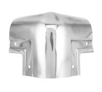 Rounded Corner Protector Minimizing Accidental Marks Stainless Steel, Universal Fit Edge Guard Refrigerated Truck Body Tool Boxes Sensitive Cargo Transport