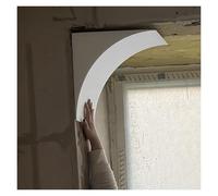 Rounded Doorway Arch, 2pc Foam Interior Door Arch Molding, Half Round, Custom DIY, Multi Size(30.5x30.5x30.5cm/12x12x12")