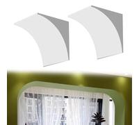 Rounded Doorway Arch, Rounded Doorway Arch Kit Drywall Customizable Multiple Sizes Pack of 2(34x34x34cm/13.4x13.4x13.4in)