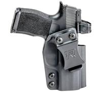 Rounded Kydex IWB Holster Fits: CZ P10C Holster - RH - Black - American Made