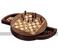 Rounded Magnetic Chess Cabinet - 30cm (UK)