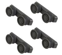 Rounded Rail Runner Guide Basket Wheel Support For Baumatic Dishwashers 4PK