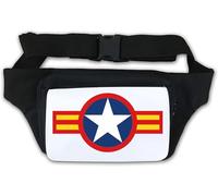 Roundel of The South Vietnam Air Force Waist Bag Fanny Pack White