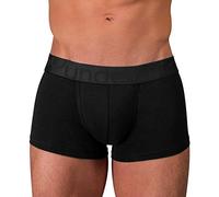 Rounderbum | Mens Underwear | Boxers for Men - Mini Trunk | Anatomic Tech - Shapewear Comfortable Underwear Cotton Underwear, Black, L