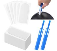 RoundFunny 32 Pcs Bowling Accessories Include 2 Bowling Tape Insert Tools and 30 Tape Thumb for Bowlers Remove Tool for Men Women