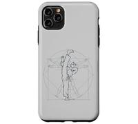 Roundhouse Kick Vitruvian Man Tae-Kwon-Do Case for iPhone 11 Pro Max