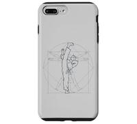 Roundhouse Kick Vitruvian Man Tae-Kwon-Do Case for iPhone 7 Plus/8 Plus