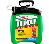 Roundup 119407 Fast Action Weedkiller Pump 'N Go Ready To Use Spray, 5 Litre
