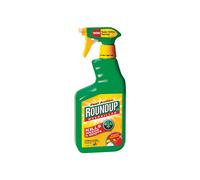 Roundup Fast Acting Weedkiller Ready to Use 1L (17829) Systemic formula kills from inside out, no residues, safe for replanting