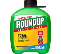 Roundup Fast Action Total Weedkiller 5l Refill Kills Weeds Roots