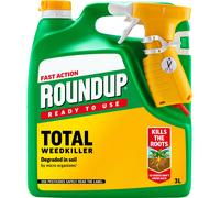 Roundup Fast Action Weedkiller, Ready to Use, Manual Spray, 3