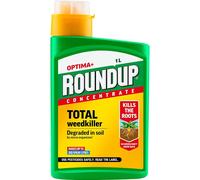 Roundup Optima Plus 1L Concentrate Kills Tough Weeds and Roots on Paths Patios