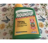 ROUNDUP OPTIMA+ Concentrate TOTAL Garden Weedkiller 1 Litre 1000ml 1L Yellow Top