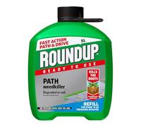Roundup Path & Drive Outdoor Surface Care for Paths, Patios, and Driveways - Ready-to-Use Formula, Easy Application, Available in 1L, 5L Pump N Go, and 5L Refill Sizes (Refill 5L)
