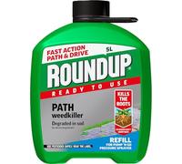 Roundup Path & Drive Weed Control - Professional-Strength Ready-to-Use Formula for Patios, Paths, and Driveways - Long-Lasting Weed Prevention & Clear Surface Finish for Easy Maintenance (5L Refill)