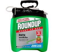 Roundup Ready to Use Path Weedkiller 5L Refill | High-Capacity Systemic Root Killer for Pump ‘n Go Units | Fast Action for Patios Drives & Gravel | Treats 150m² | 5 Litre Large Value Pack