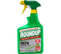 Roundup Ready to Use Path Weedkiller Fast Action Path & Drive Concentrate Kills Weeds on Path, Patio & Driveways 1L