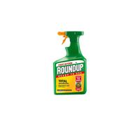 Roundup Total Fast Action Weed Killer 1 Litre Kills weeds & roots in 1-2 days, ready-to-use, safe after drying, residue-free for replanting