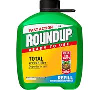 Roundup Total Ready to Use Weed Killer 1L / 5L Pump N Go / 5L Refill | Fast-Acting Systemic Formula for Weeds & Roots | Ideal for Patios, Paths, Driveways and Beds (Pump N Go Refill 5L)