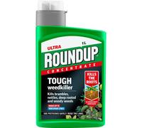 Roundup Tough Weedkiller, Concenrate, Makes up to 100 Litres, 1 Litre