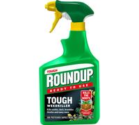 Roundup Tough Weedkiller, Ready to Use, Spray, 1
