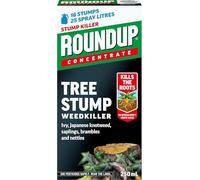 Roundup Tree Stump Weedkiller 250ml Concentrate Kills Stumps, Weeds, Japanese Knotweed