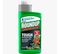 Roundup Ultra Liquid Concentrate Weedkiller 500ml | Kills Tough Woody Weeds & Roots | Systemic Glyphosate Formula | Covers Up to 1500m2 | For Brambles Nettles & Tree Stumps | 500ml Super Concentrate