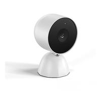 Rounkin Charge Stand for Google Nest Cam Battery,Wired Tabletop Stand Replacement with 9.8 Feet Cable for Nest Cam,Charging Base for Google Nest Cam Battery(Nest Cam NOT Included) White