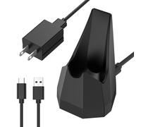 Rounkin Charging Dock Power Adapter Cord for MANSCAPED Lawn Mower with AC Adapter 4.9FT Power Cord (for 4.0)