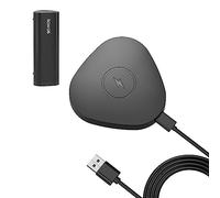 Rounkin Wireless Charger Compatible with Sonos Roam Gen 2nd/1st, Magnetic Charging Base, Power up Charging Dock for Portable Bluetooth Speaker for Sonos Roam SL(Black)