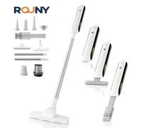 ROUNY Handheld Cordless Vacuum Cleaner, LED Light Mini Car Vacuum with Blower Function, 7 Nozzles, Washable HEPA Filter, Extension Rod and Floor Brush for Home and Car,X3 Pro