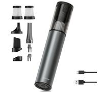 ROUNY Handheld Mini Cordless Vacuum Cleaner, Aluminum Alloy Body, Brushless 2-Speed Vacuum and Blower, Type-C Charging, Washable HEPA Filter for Car and Home Cleaning,Xs Pro