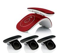 ROUOHUD Cordless Telephone, Robust Cordless Phone with Answer Machine,Cordless Home Phone with Nuisance Call Blocking and Answering Machine(Color:D3)