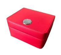 ROUREOX 1 Slot Watch Case Present, Solid Wood Box, Single Storage Organiser, Classic Display Gift for Watch Lover for Omega De Ville Collection