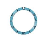 ROUREOX 24-Hour Ceramic Bezel Insert 38mm Replacement 24-Click Bezel Watch Mod for Rolex GMT-Master-A8