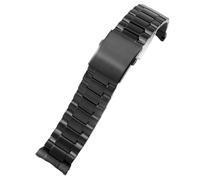 ROUREOX 26MM 316L Stainless Steel Watch Band，Men's Metal Curved End Replacement Wristwatch Strap-Black 26MM for Diesel DZ4318/DZ4323/DZ4283/DZ4309