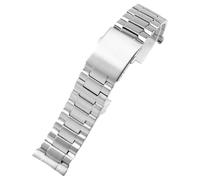ROUREOX 26MM 316L Stainless Steel Watch Band,Men's Metal Curved End Replacement Wristwatch Strap-Silver 26MM for Diesel DZ4318/DZ4323/DZ4283/DZ4309