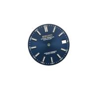 ROUREOX 28.5mm Watch Dial BGW9 Blue Luminous Applied Indices Face Fit NH35 4R35 Automatic Movement Modding for Rolex/Seiko - 17 28.5MM