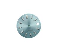 ROUREOX 28.5mm Watch Dial BGW9 Blue Luminous Applied Indices Face Fit NH35 4R35 Automatic Movement Modding for Rolex/Seiko - 6 28.5MM